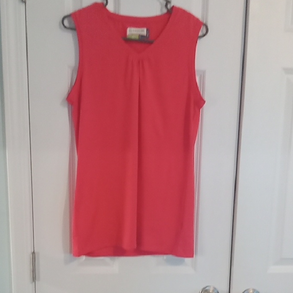 Magellan Outdoors Coral Sleeveless Tank Top